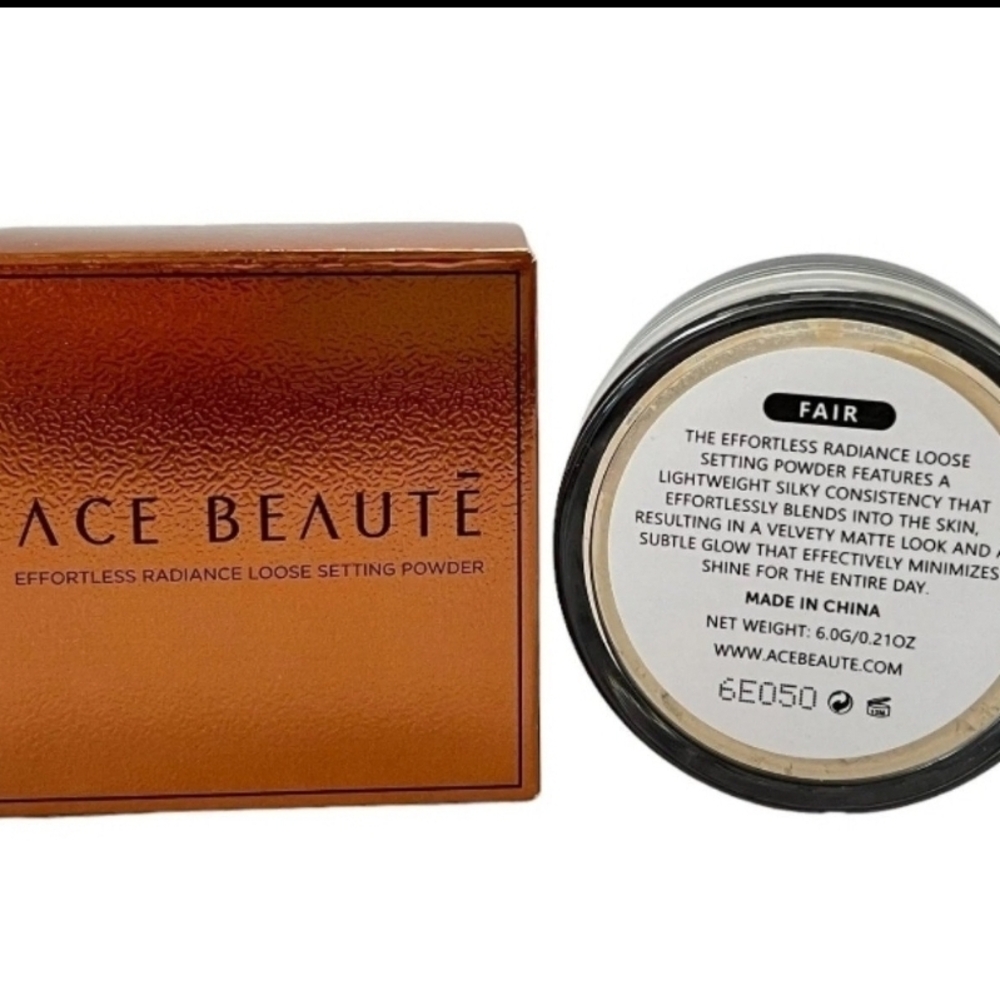 💎 Ace Beauté Effortless Radiance Loose Setting Powder in Fair 💫 New 💫
